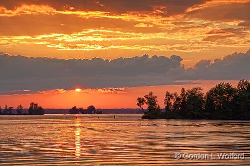 Big Rideau Lake Sunset_18492.jpg - Rideau Canal Waterway photographed at Portland, Ontario, Canada.